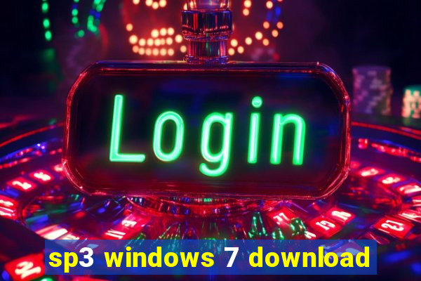 sp3 windows 7 download